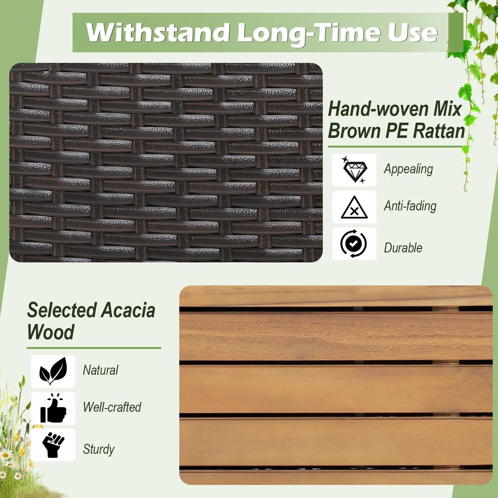 45 Gallon Outdoor Storage Bench with Zippered Liner by DirectDeals