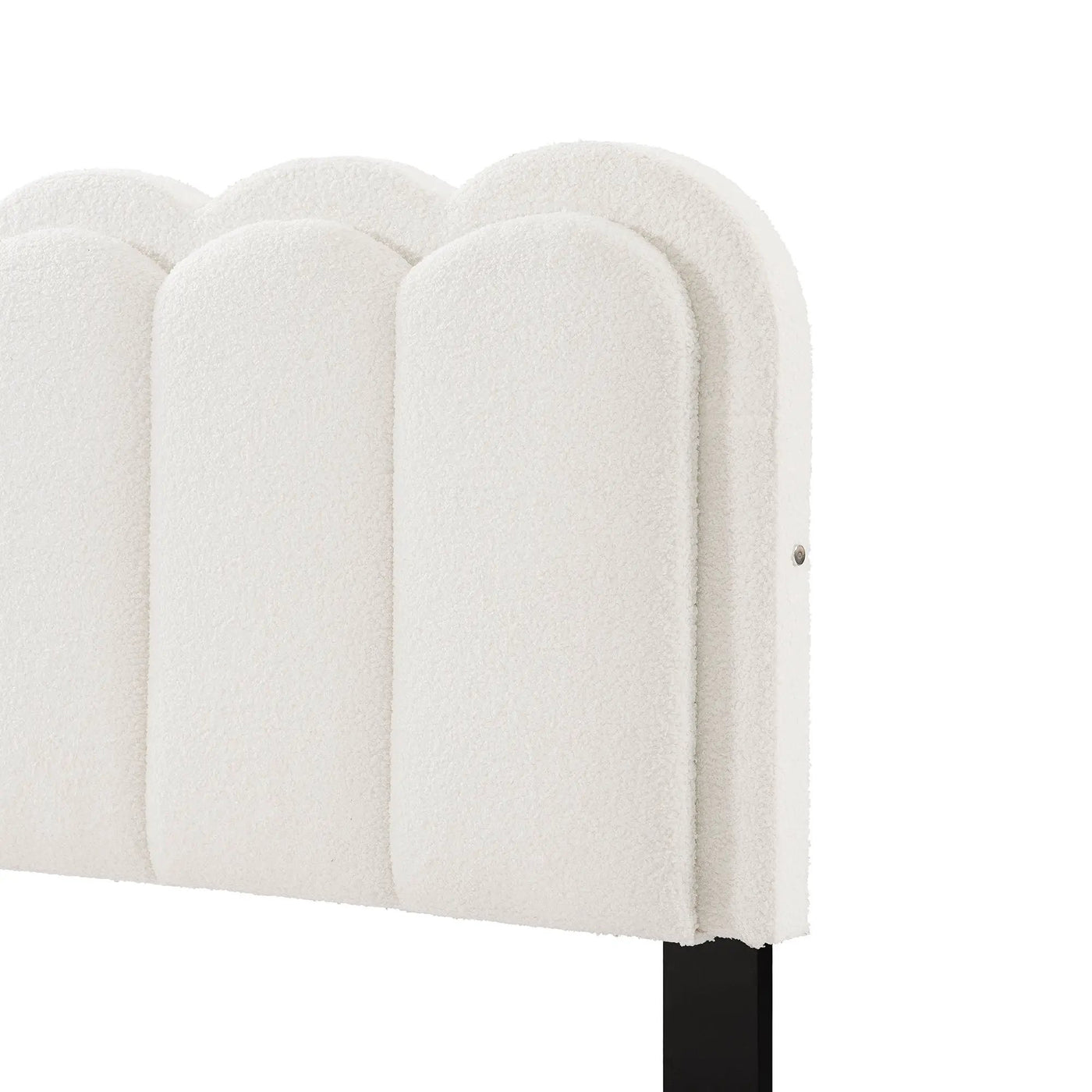 Lambswool Petal Headboard Bed Frame by HouseOfZazla