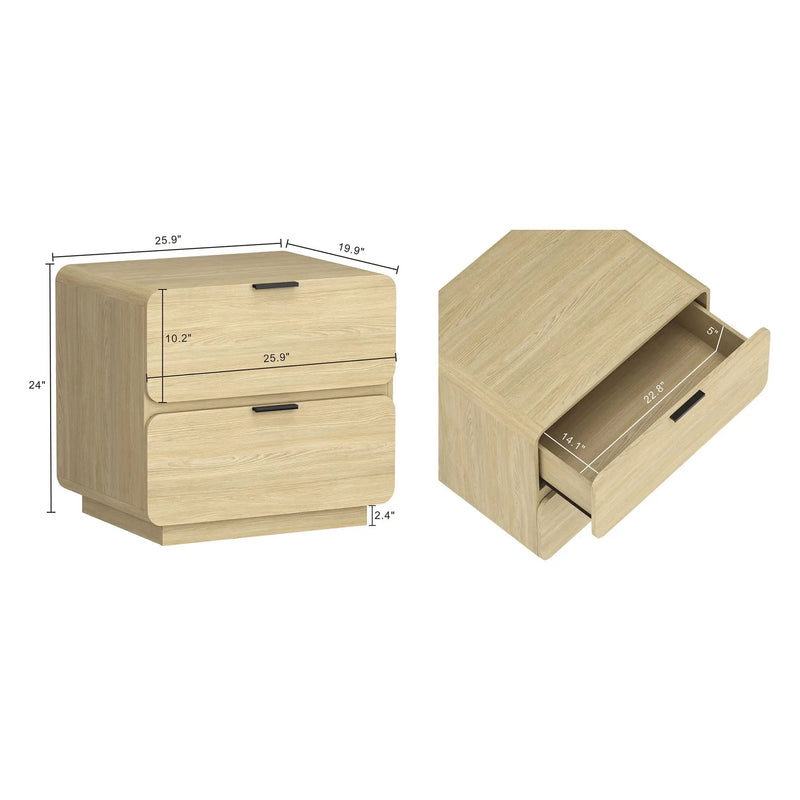 Chrystie - Modern Nightstand by HouseOfZazla