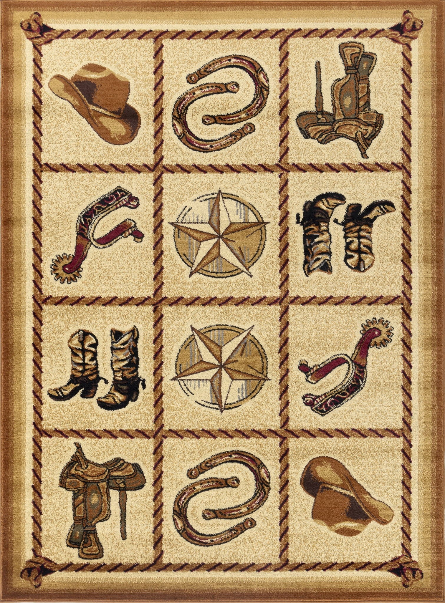 Tribes - GC_YLS4010 Southwest Area Rug by HouseOfZazla