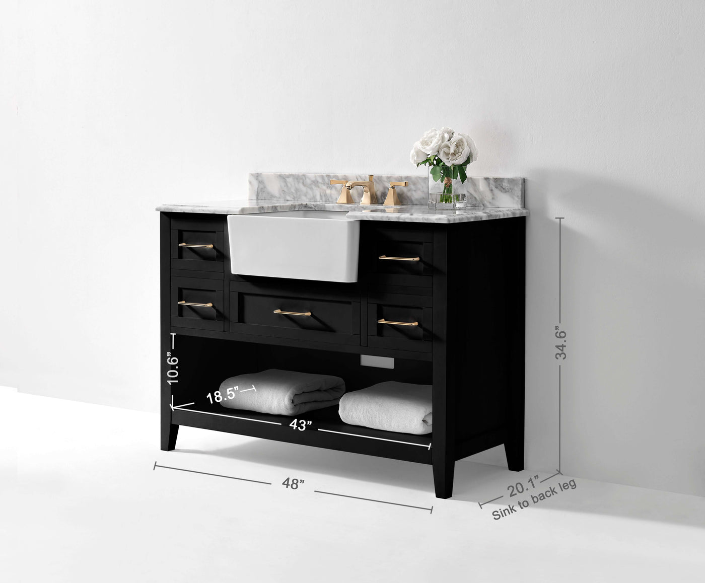 Hayley 48" Bath Vanity Set by Ancerre Designs