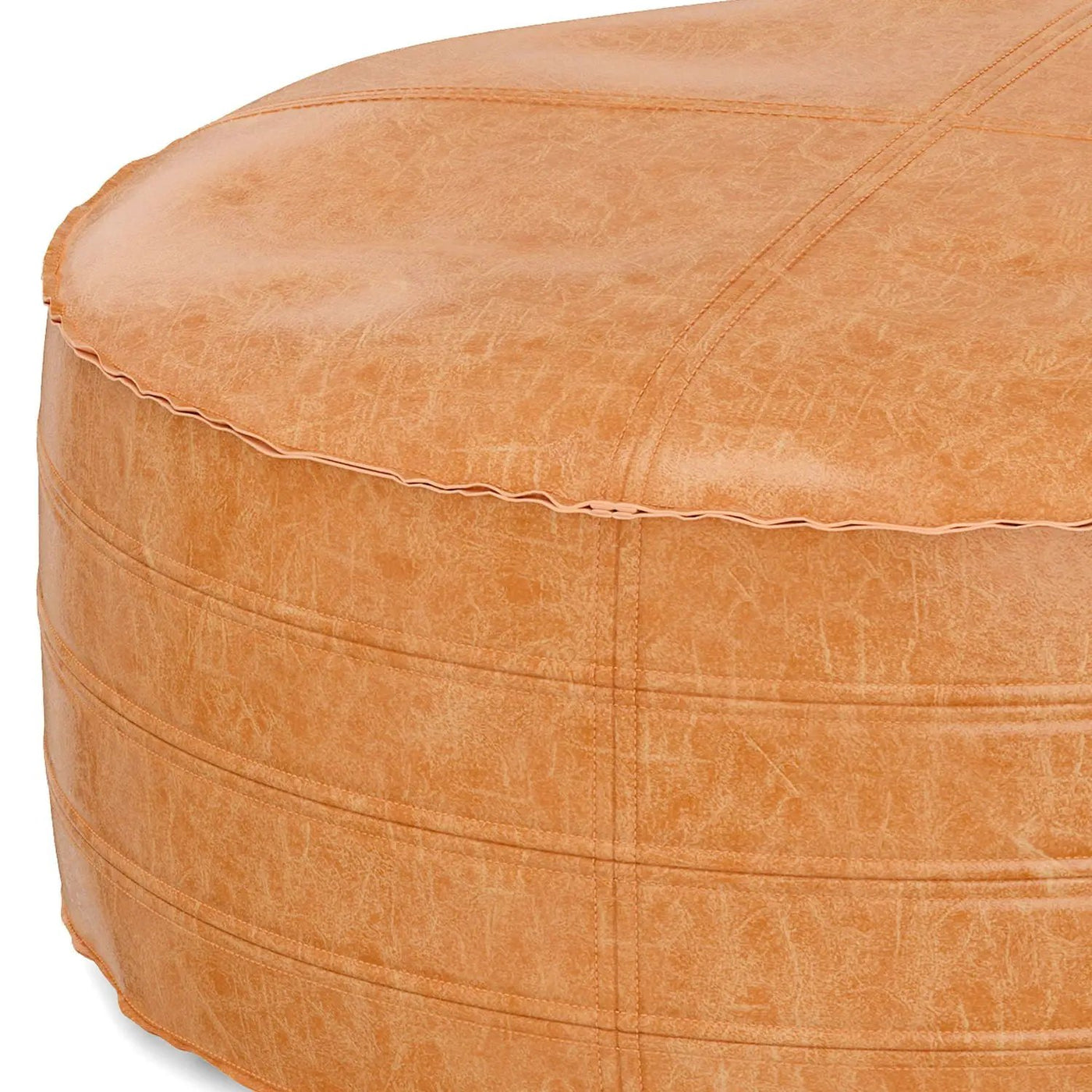 Brody - Round Pouf by HouseOfZazla