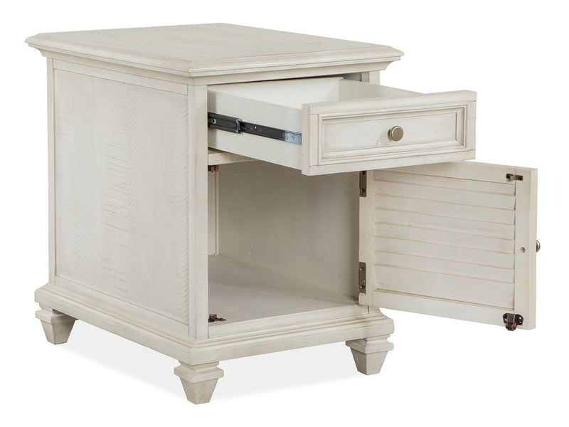 Newport - Chairside End Table - Alabaster, photo 4 of 7
