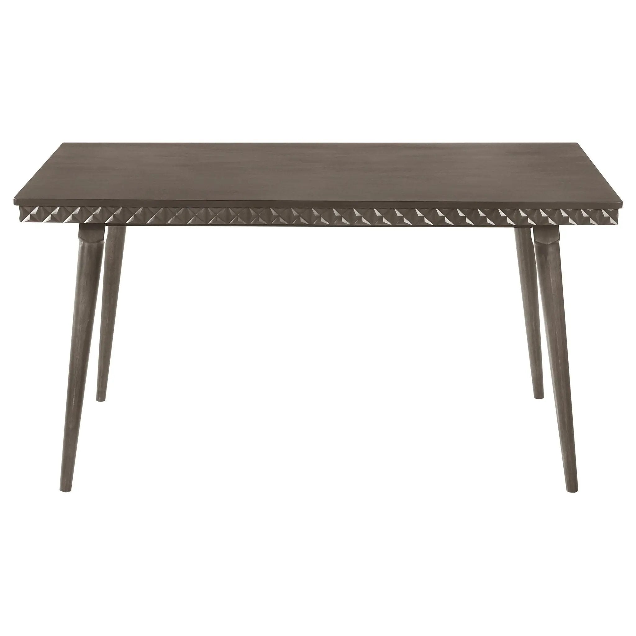 Onslow 59-inch Rectangular Wood Dining Table Dark Brown by Unique Piece Furniture