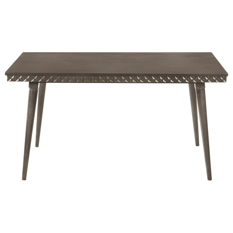 Onslow 59-inch Rectangular Wood Dining Table Dark Brown by Unique Piece Furniture