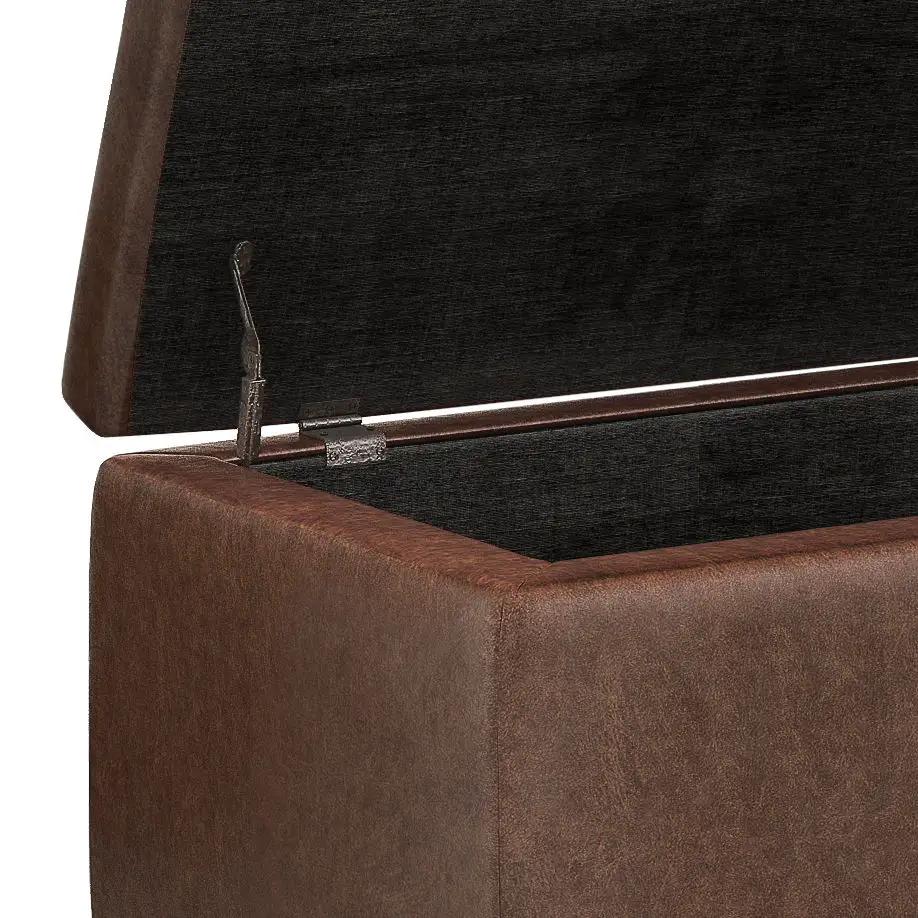 Hamilton - Upholstered Storage Ottoman by HouseOfZazla