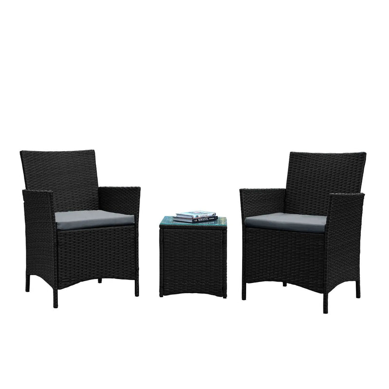 Imperia - 3 Piece Outdoor Patio Set by HouseOfZazla