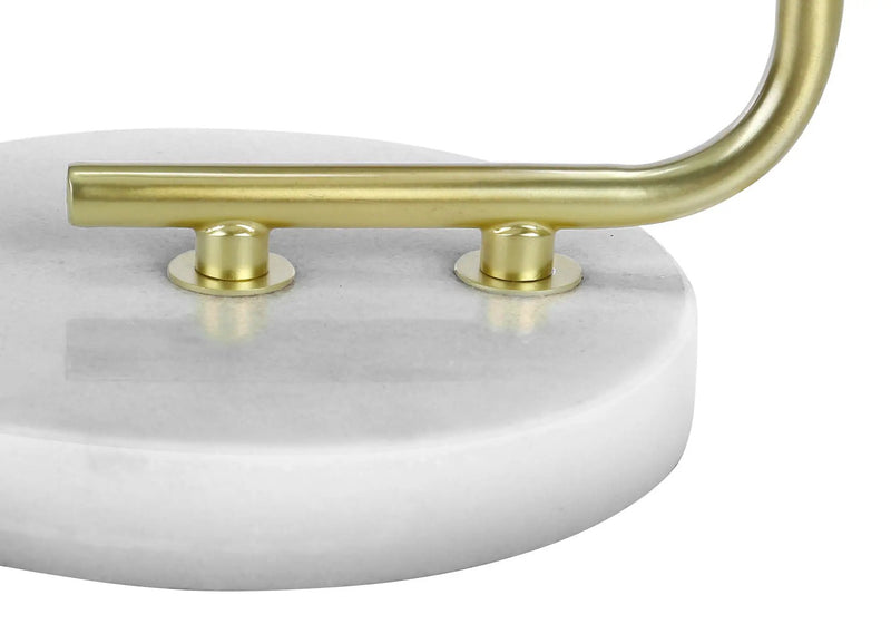Lighting, Table Lamp, Marble, Contemporary - White by HouseOfZazla
