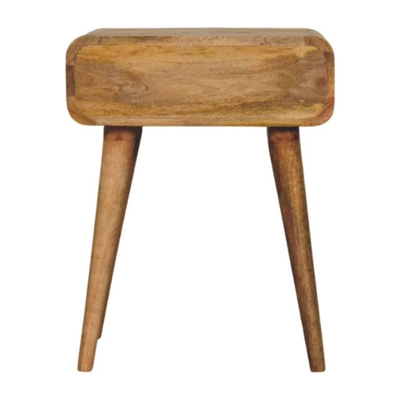 Solid Wood Avora Nightstand with 1-Drawer, Oak-ish by HouseOfZazla