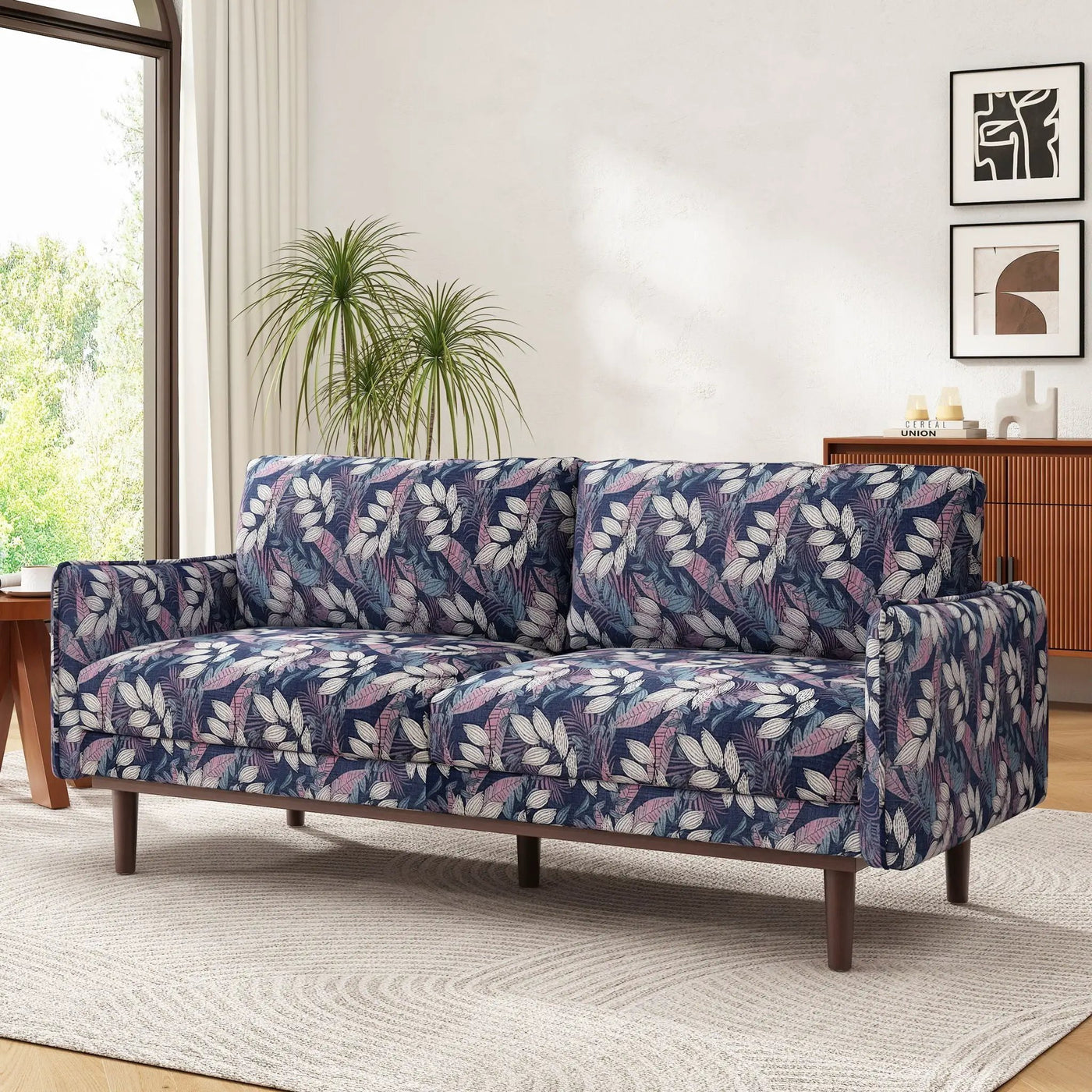 2 Seater Loveseat Sofa With Spacious Seating Area by HouseOfZazla