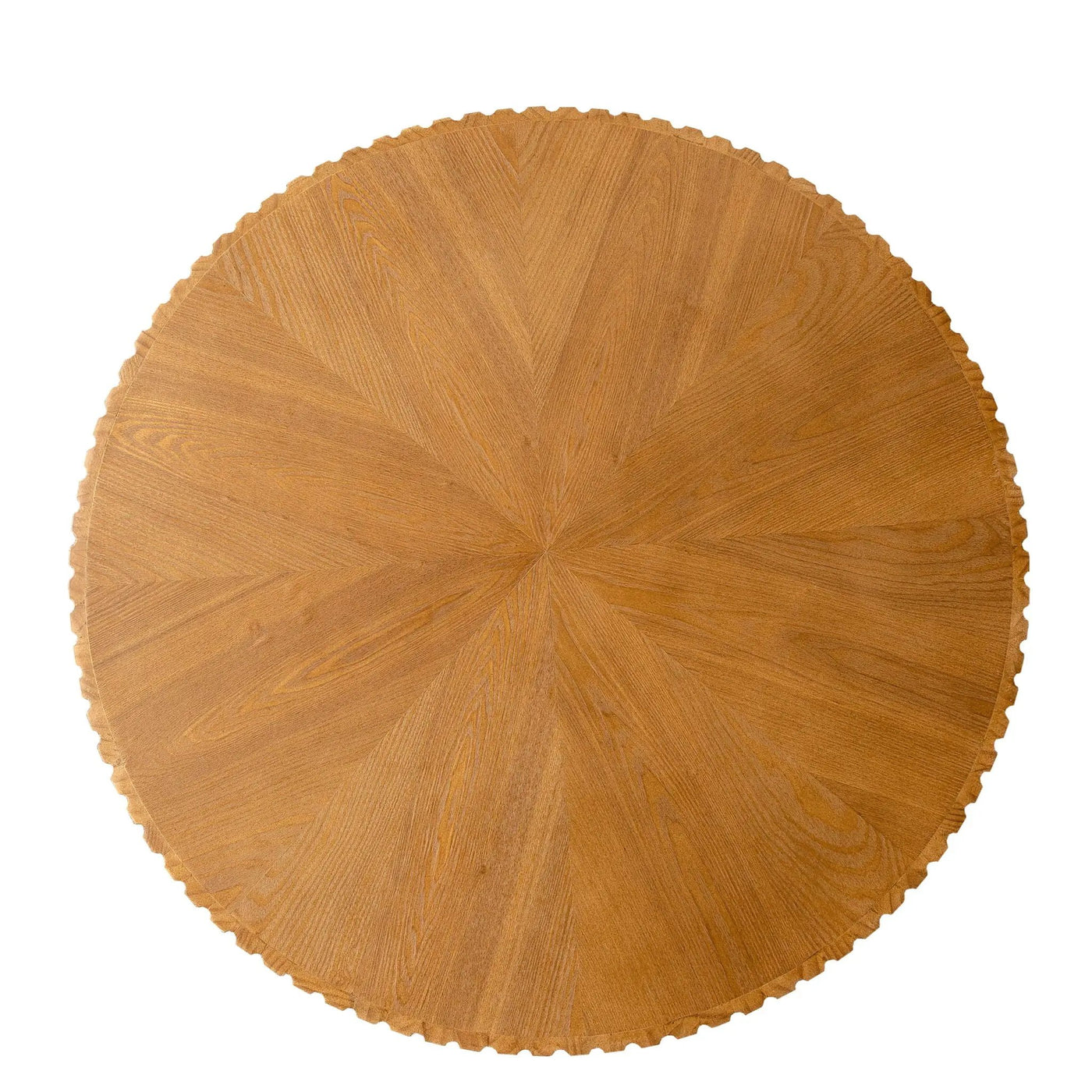 Round Retro Coffee With Solid Wood Legs by HouseOfZazla