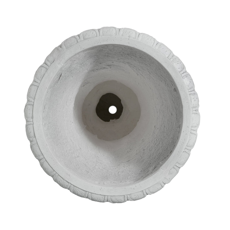 MGO Garden Urn, Light Grey, 23.75'' H by HouseOfZazla