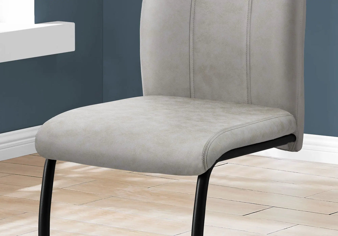 Dining Chair, Side, Upholstered For Dining Room, Contemporary & Modern (Set of 2) by HouseOfZazla