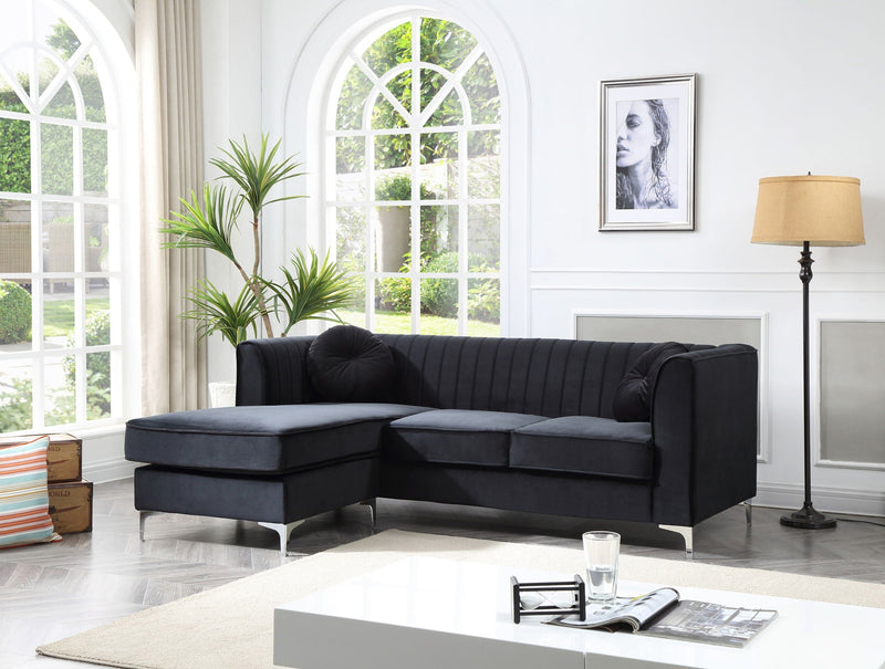 Delray - Micro Suede Sofa Chaise by HouseOfZazla