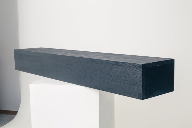 72" Rustic Wood Fireplace Mantel,Wall-Mounted & Floating Shelf for Home Decor, photo 7 of 10