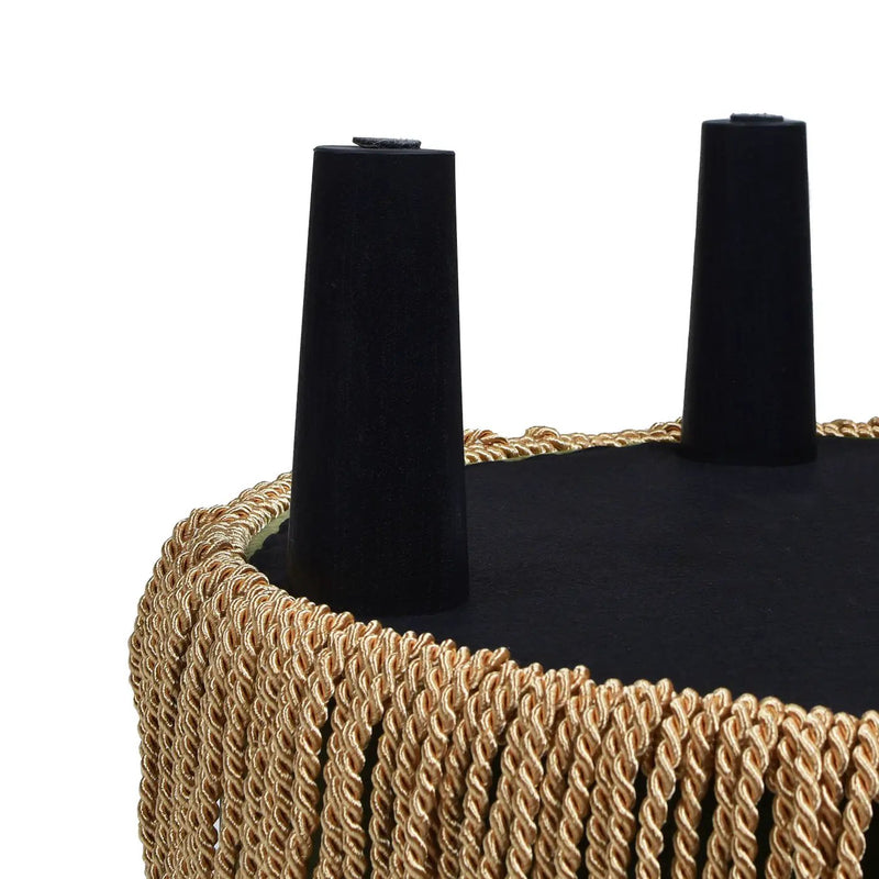 Yolanda - Round Upholstered Accent Ottoman by Unique Piece Furniture