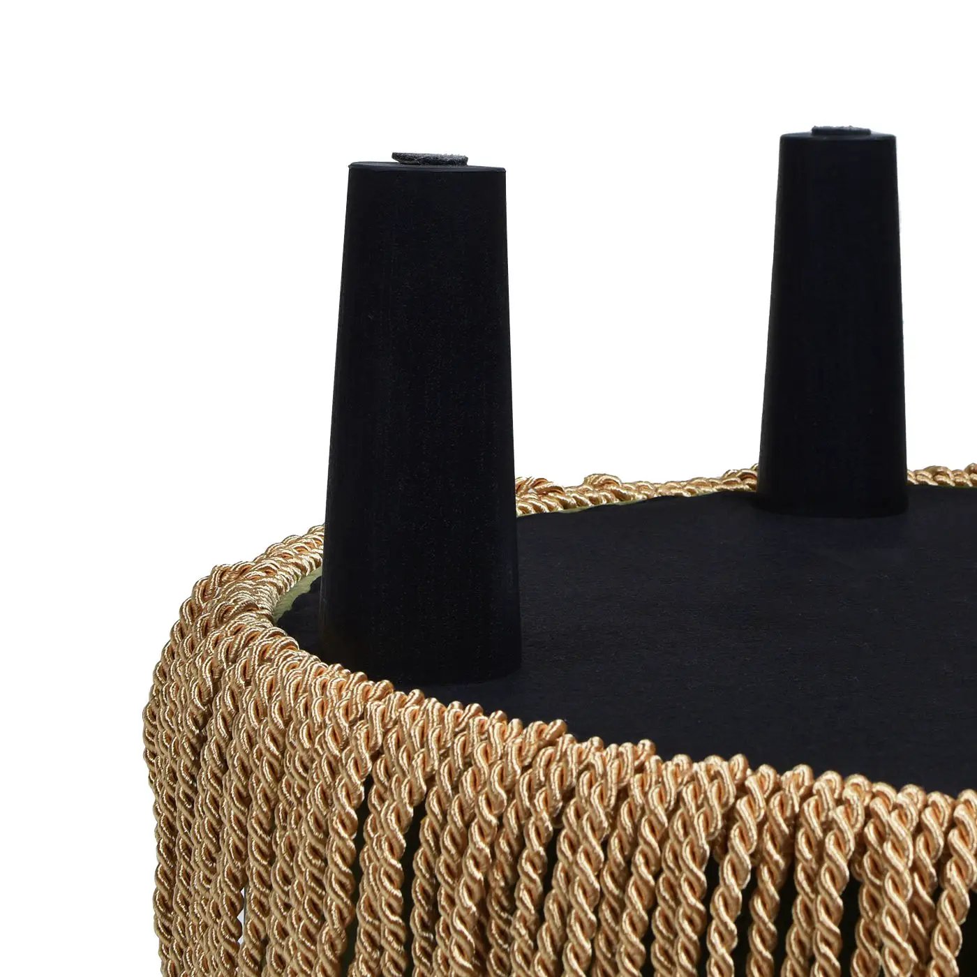 Yolanda - Round Upholstered Accent Ottoman by Unique Piece Furniture