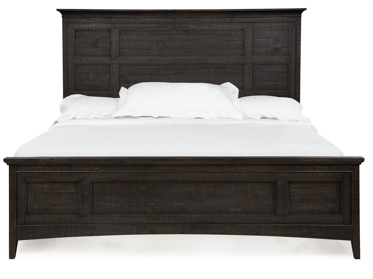 Westley Falls - Complete Panel Bed With Storage Rails, photo 4 of 6