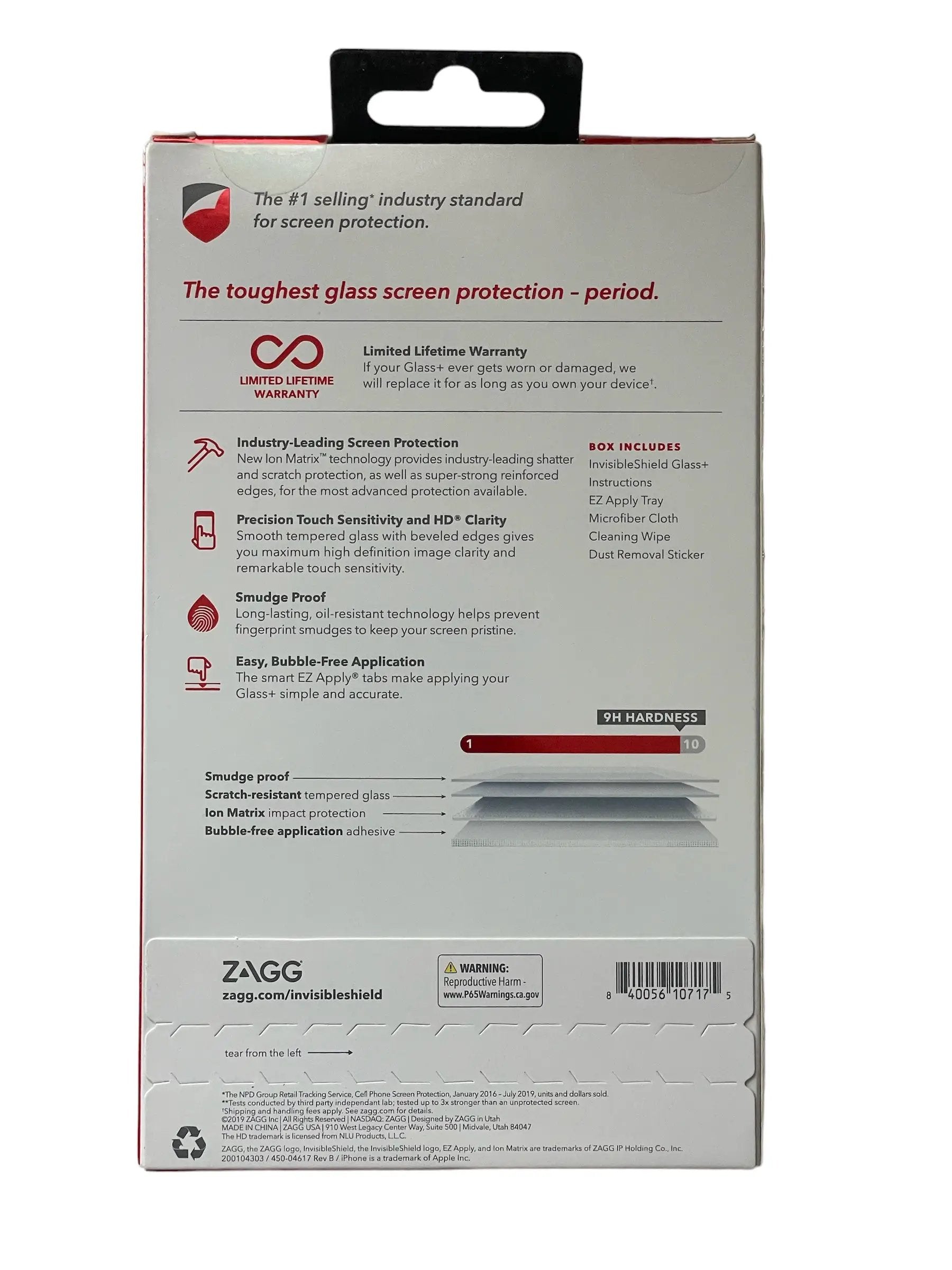 ZAGG InvisibleShield Glass+ Screen Protector – High-Definition Tempered Glass Made For Apple Iphone 11 Pro – Impact & Scratch Protection by Selzalot