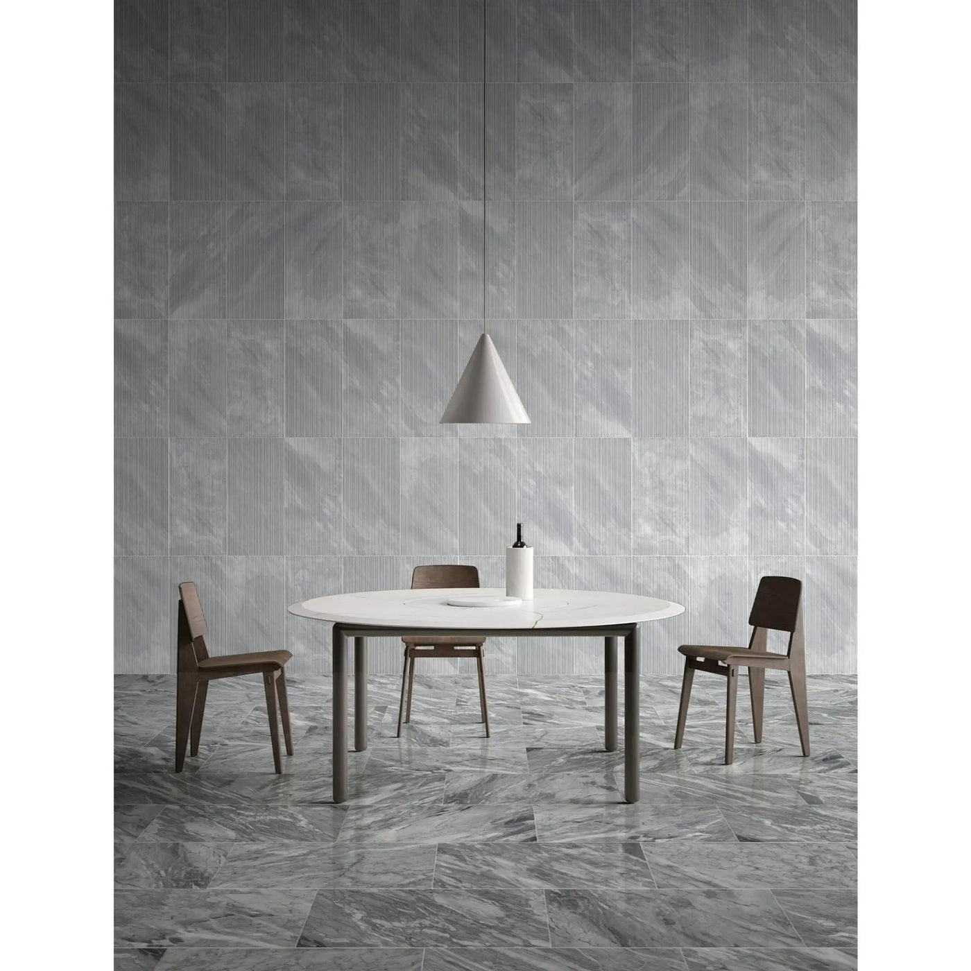 Textured Finished, 3D Tiles For Wall Decoration (Set of 4) by HouseOfZazla