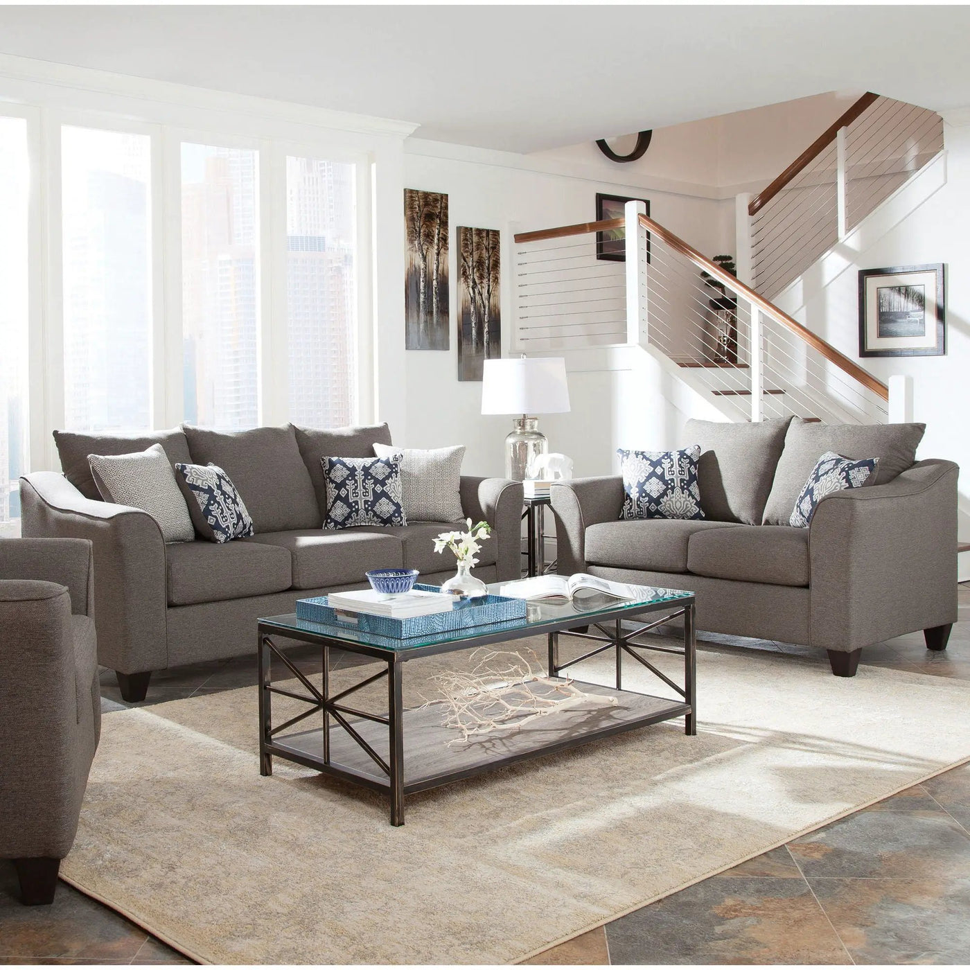 Creston - Living Room Set by HouseOfZazla