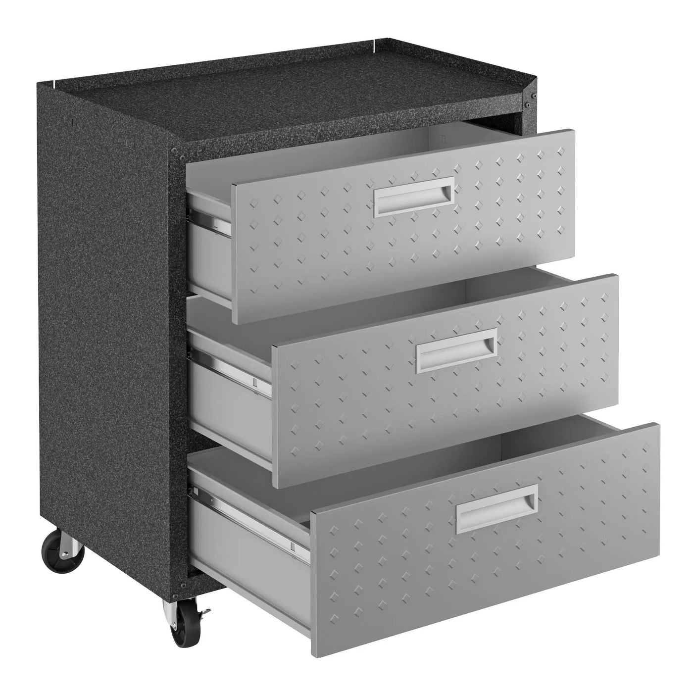 Fortress -3 Drawer Rolling Garage Cabinet by HouseOfZazla