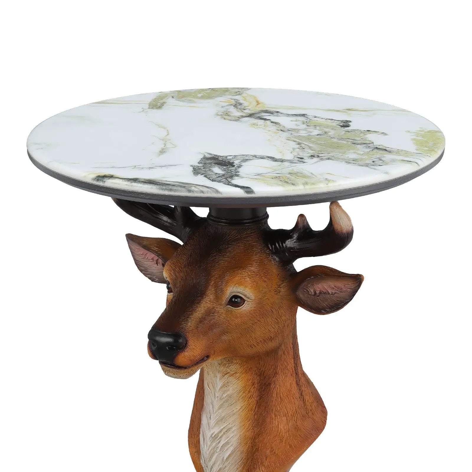 Deer Head Accent Table by HouseOfZazla
