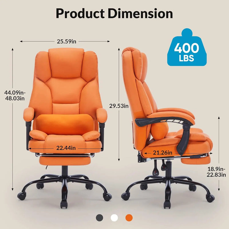 Executive Office Chair with Foot Rest by HouseOfZazla