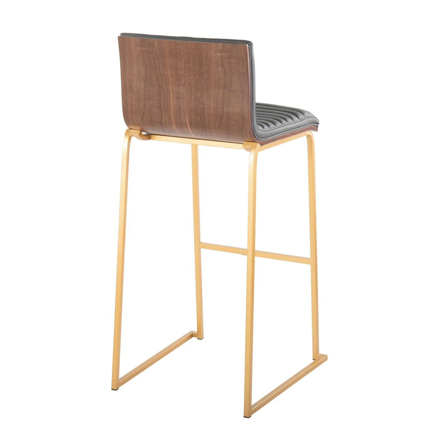 Mason Mara - Contemporary Versatile Desig Fixed Height Barstool (Set of 2) by HouseOfZazla