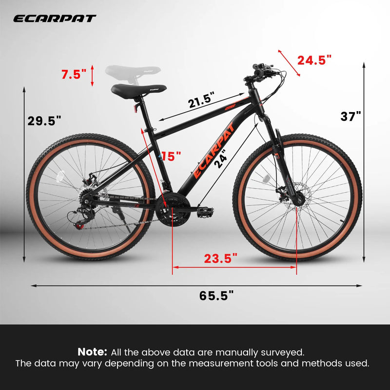 24 Inch Mountain Bike for Teenagers by HouseOfZazla