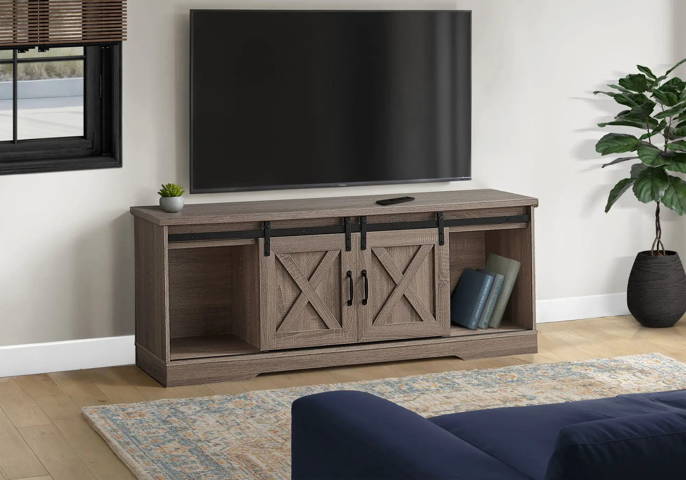 Transitional TV Stand Console Media Entertainment Center by HouseOfZazla