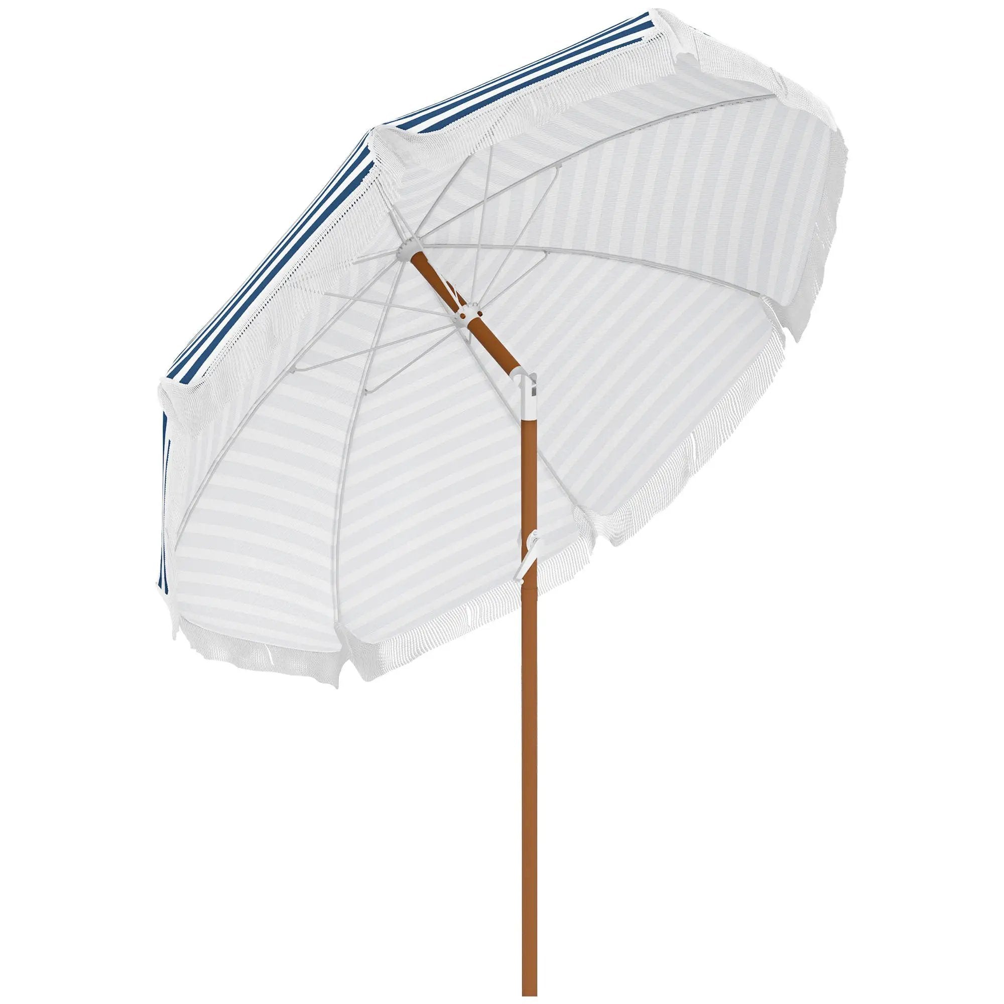 Outsunny 7 x 7 ft Outdoor Patio Umbrella with Tilt and Vent by HouseOfZazla