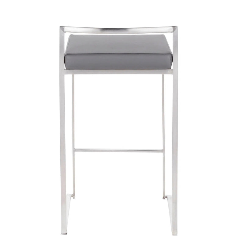Fuji - Contemporary Elegant Stackable Counter Stool Set by HouseOfZazla