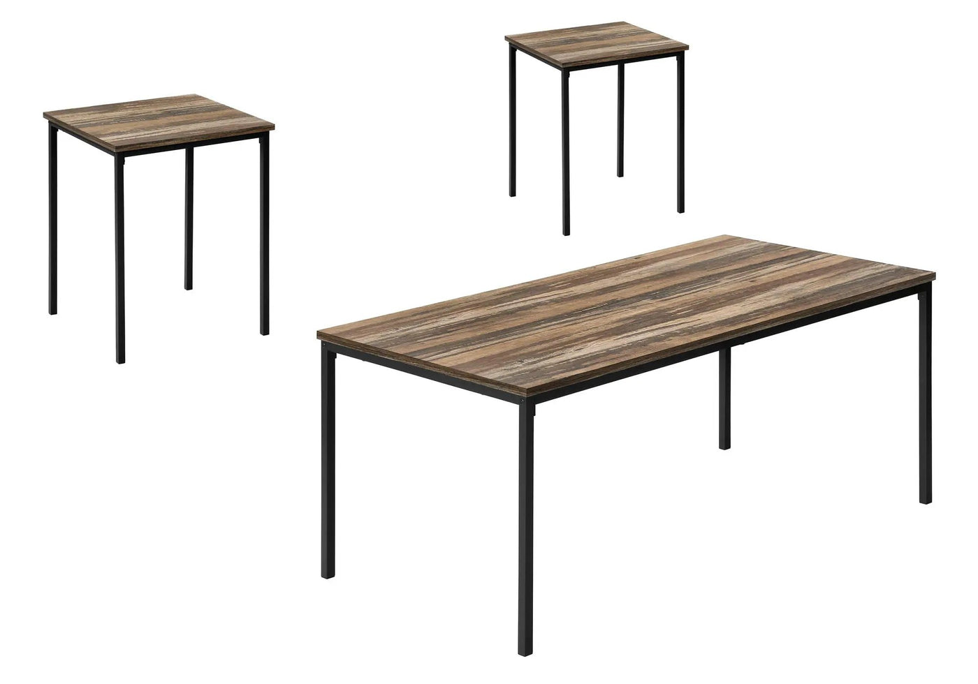Table Set, Coffee, End, Contemporary, Modern (Set of 3) by HouseOfZazla