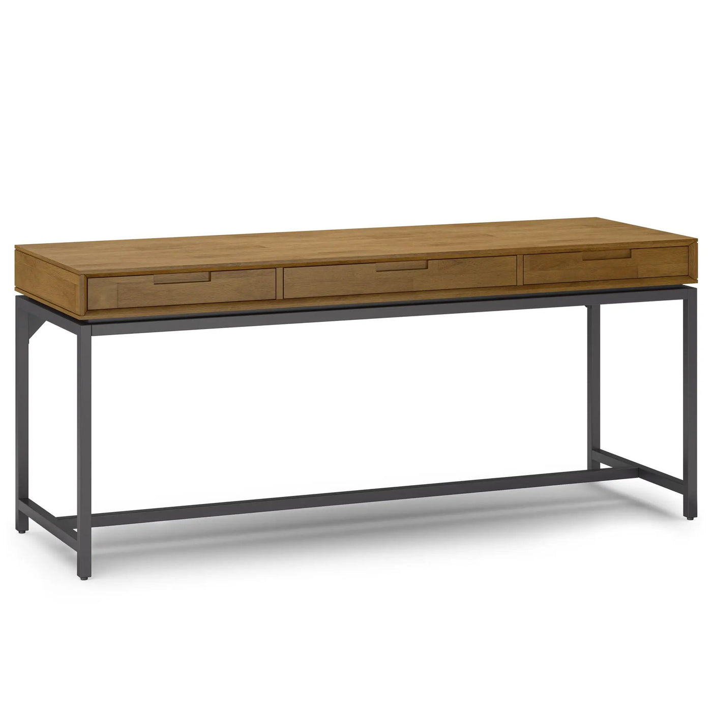 Banting - Mid Century Wide Desk, Handcrafted by Unique Piece Furniture
