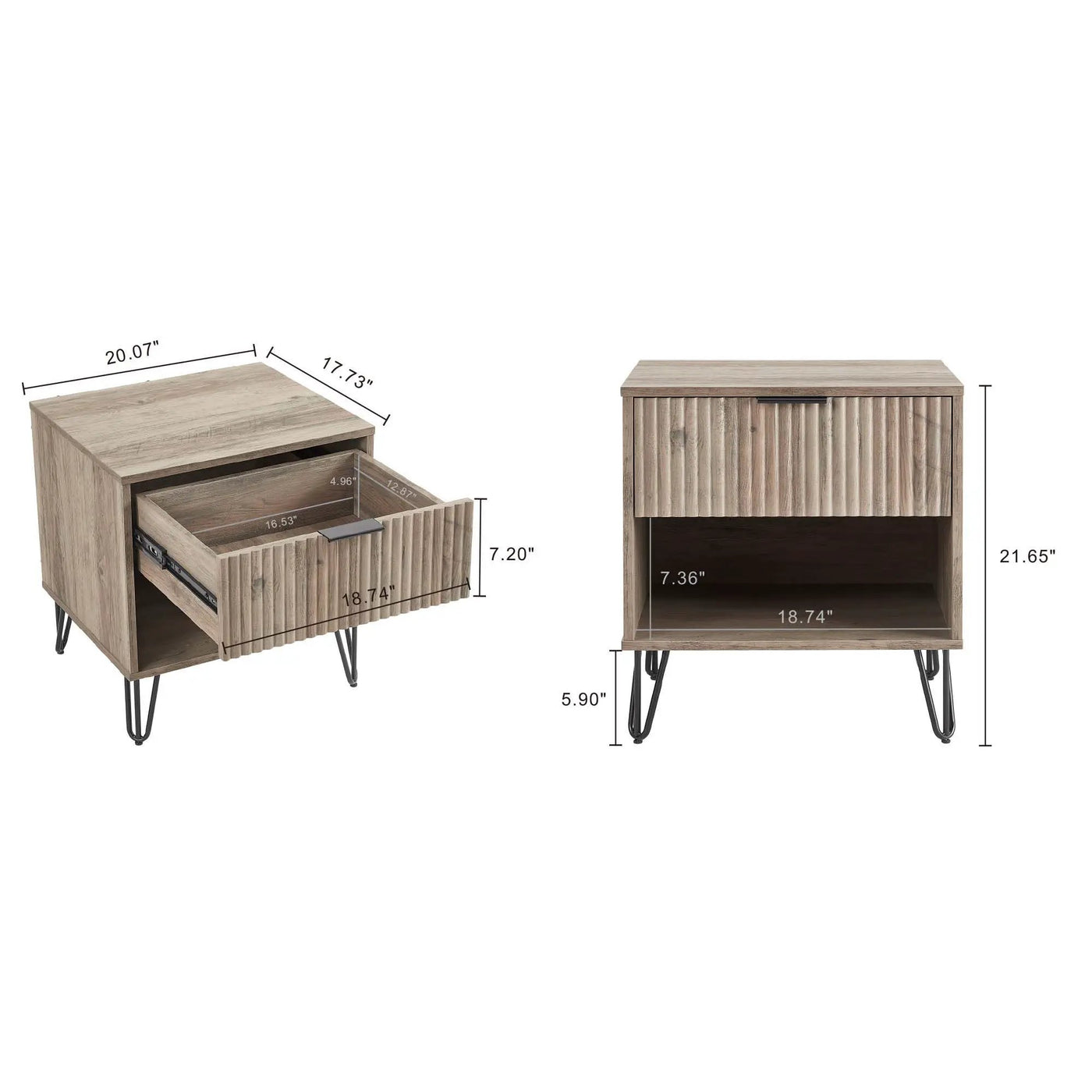 Dumbo - Modern Nightstand by HouseOfZazla