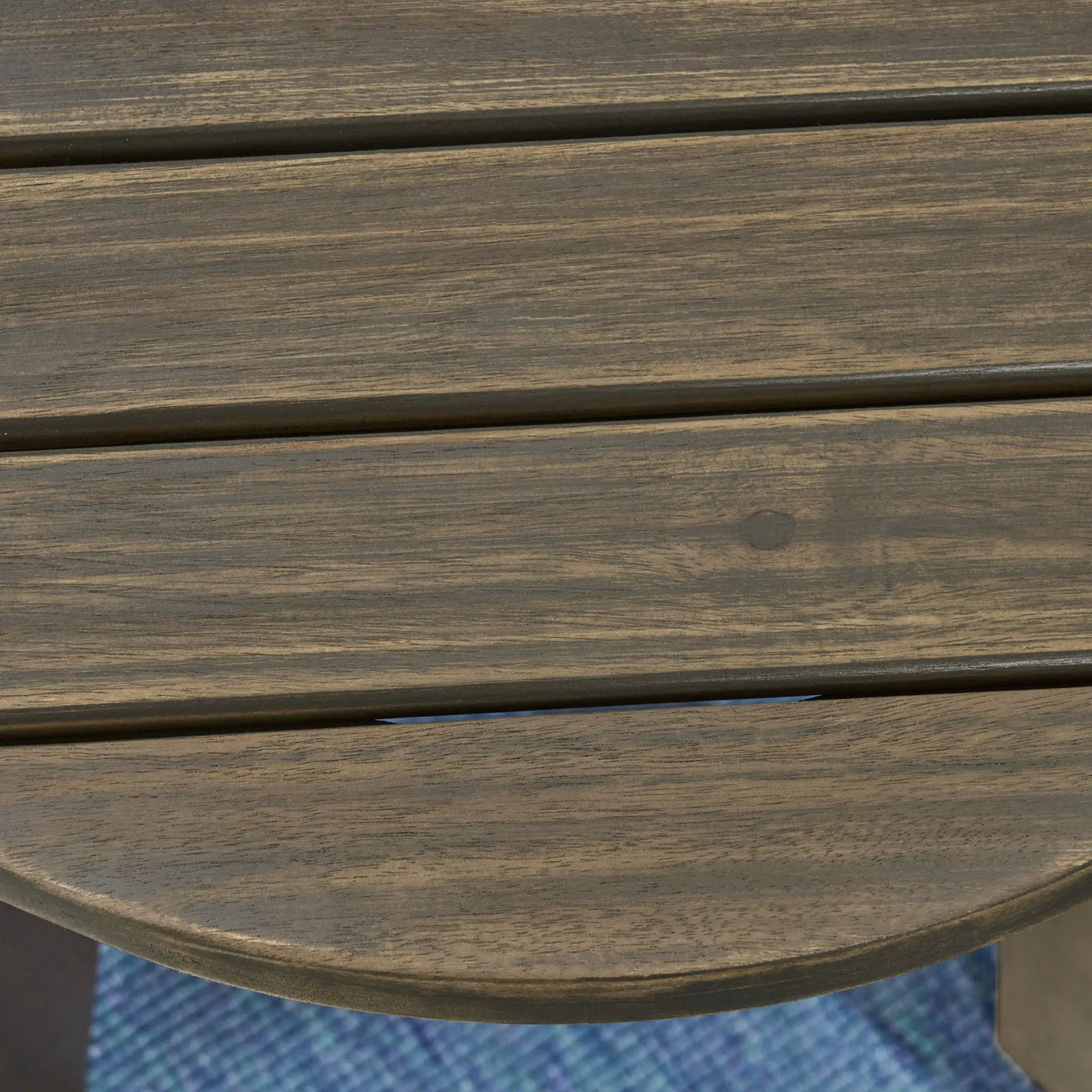 Outdoor Acacia Wood Side Table With Weather Resistance by HouseOfZazla