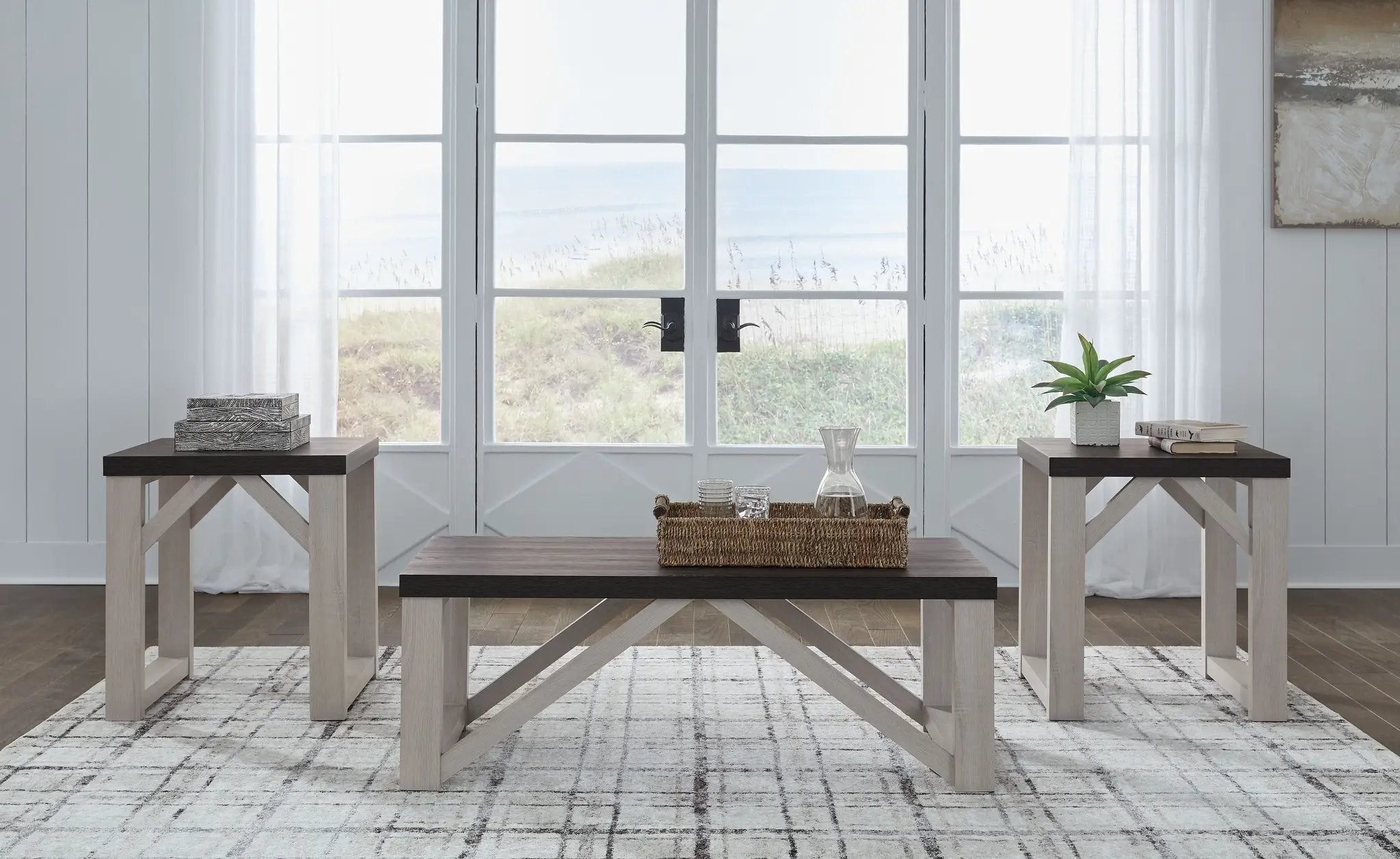 Dorrinson - Occasional Table Set (Set of 3) - Antique White by Unique Piece Furniture
