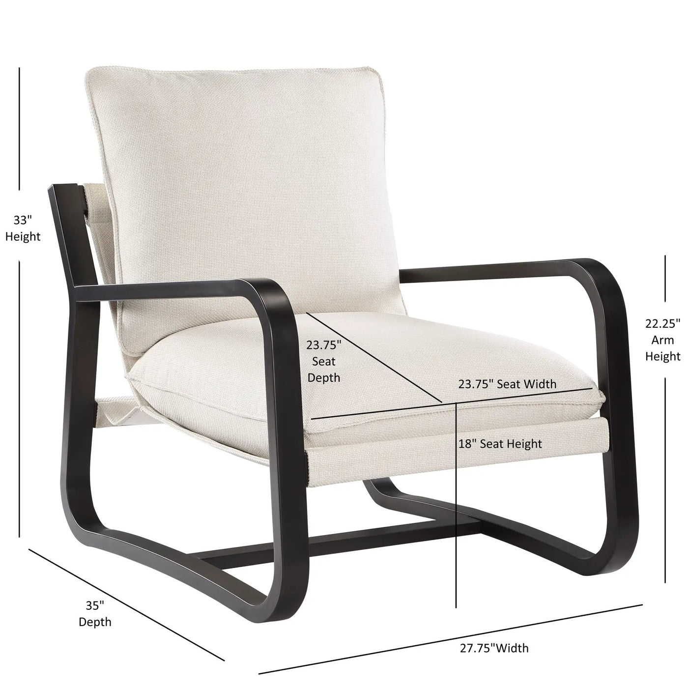 Blaire - Sling Chair by HouseOfZazla