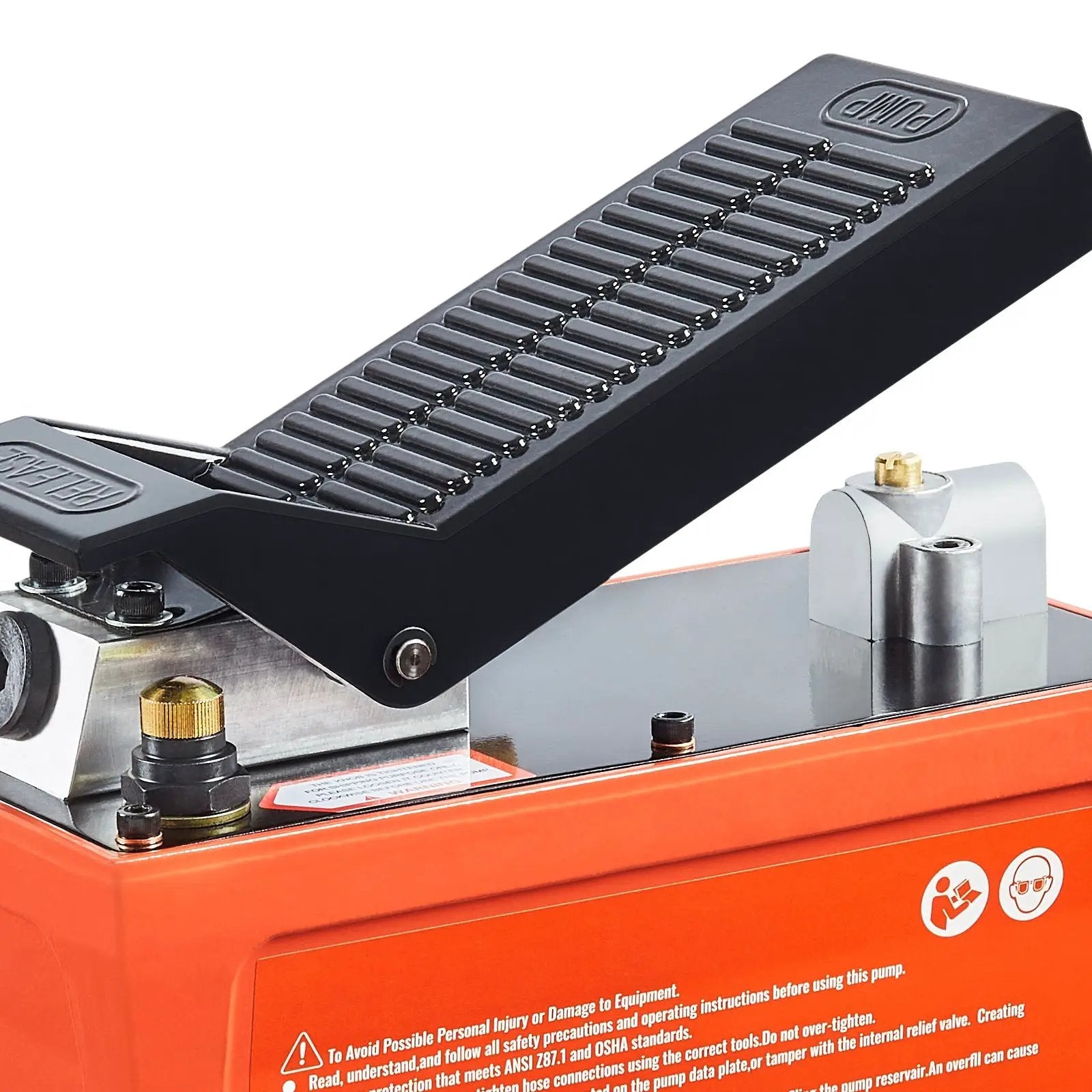 Air Hydraulic Pump with 10,000 PSI Capacity and 1/2 Gal Reservoir by HouseOfZazla