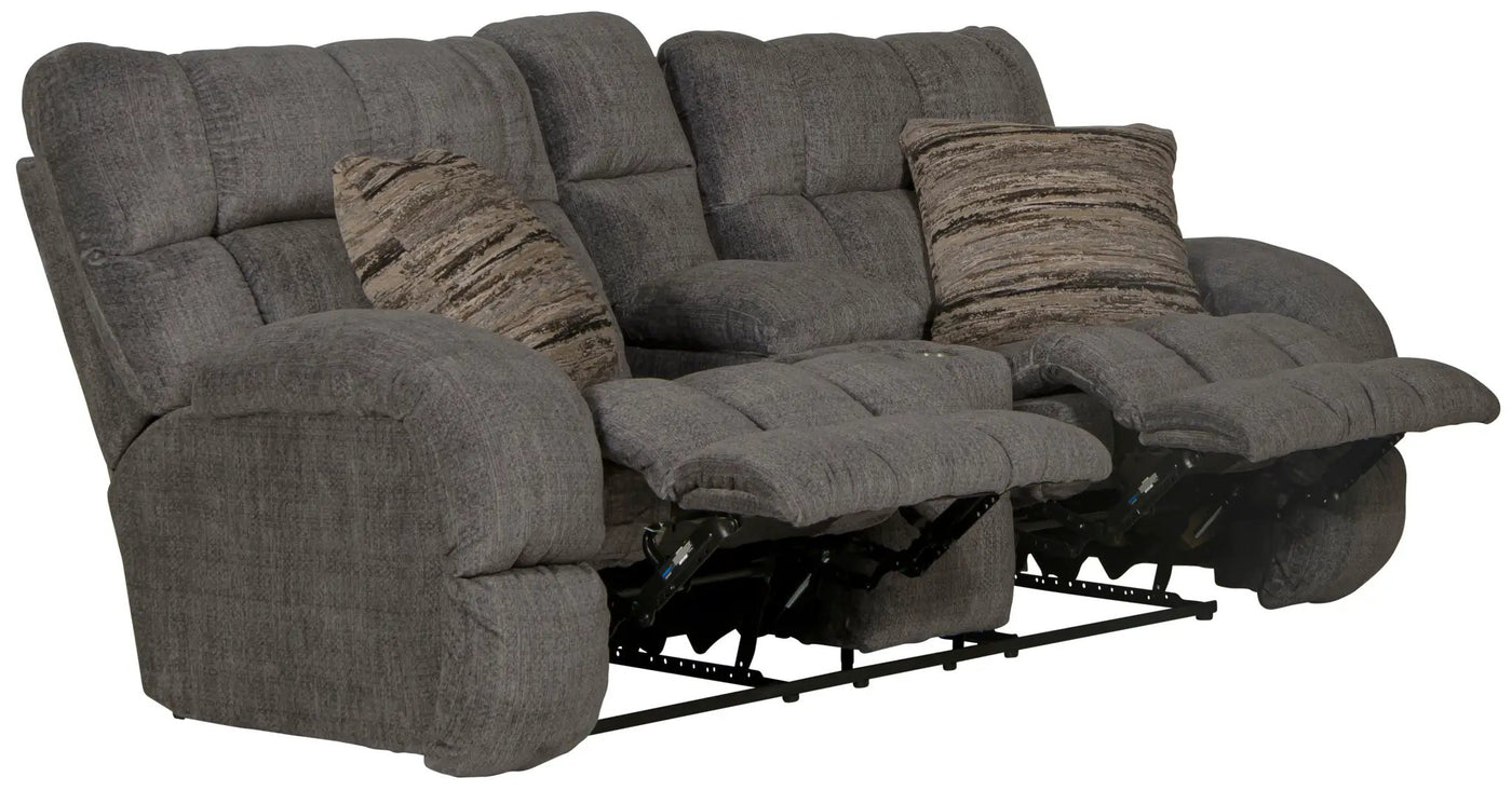 Ashland - Lay Flat Reclining Console Loveseat by Unique Piece Furniture