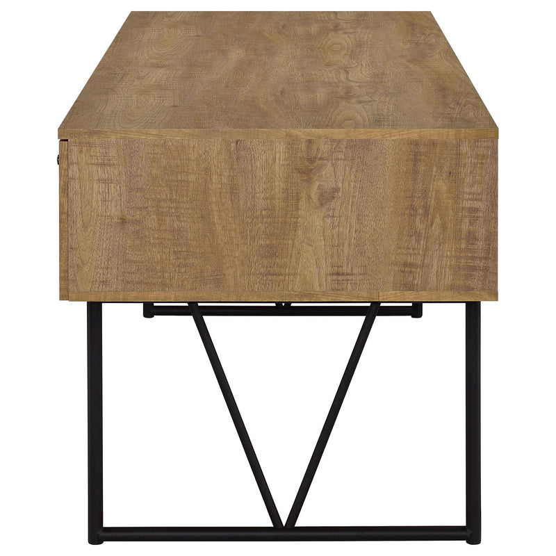 Analiese 63-inch 4-drawer Writing Desk Mango by Unique Piece Furniture