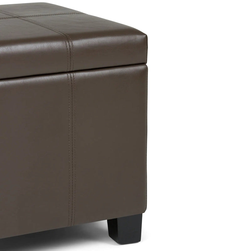 Dover - Upholstered Storage Ottoman Bench by HouseOfZazla