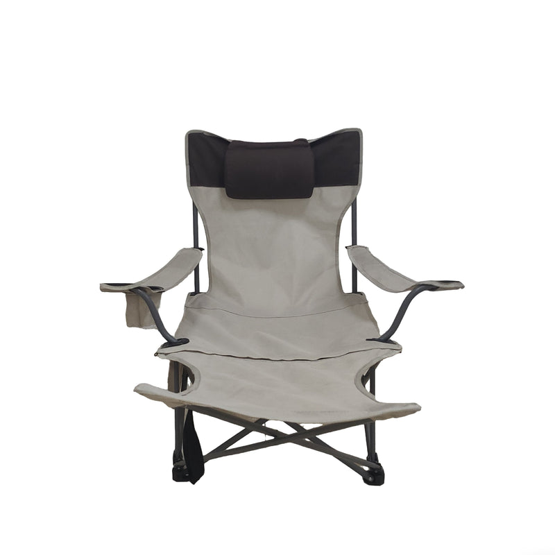 Outdoor Folding Camping Chair with Adjustable Recline by HouseOfZazla