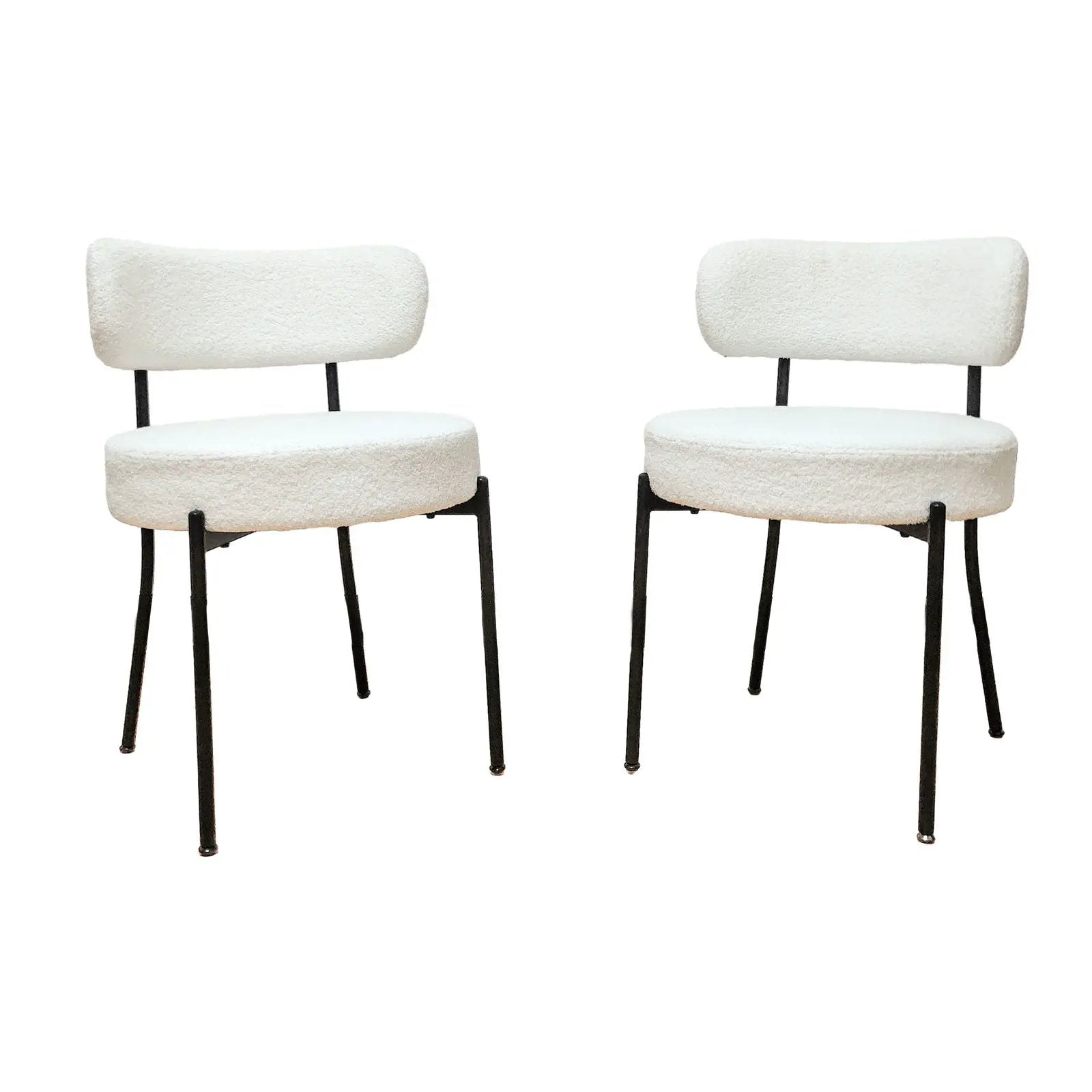 Mid-Century Modern Dining Chair With Curved Backrest by HouseOfZazla
