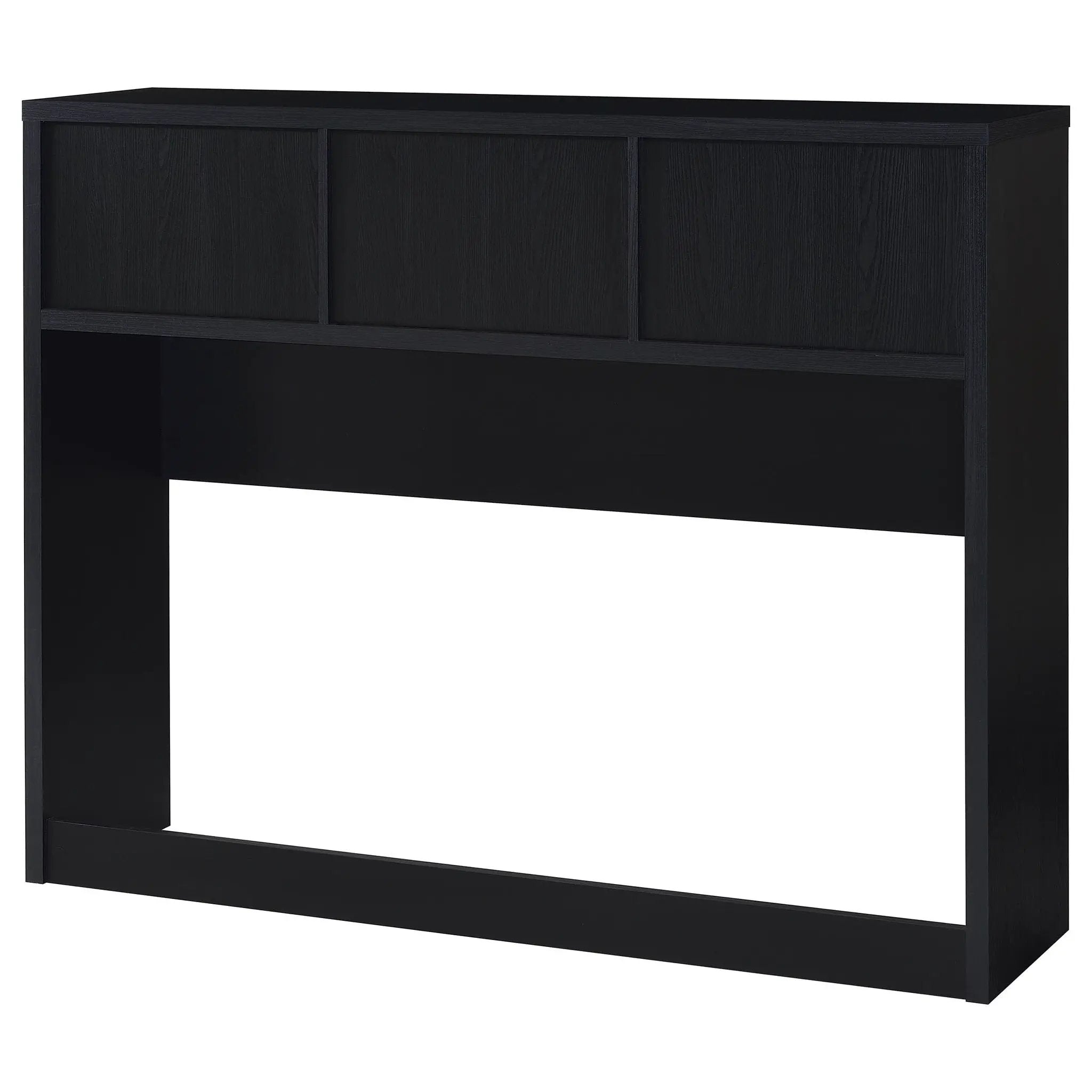 Westpark 49-inch Queen Bookcase Headboard Black by Unique Piece Furniture