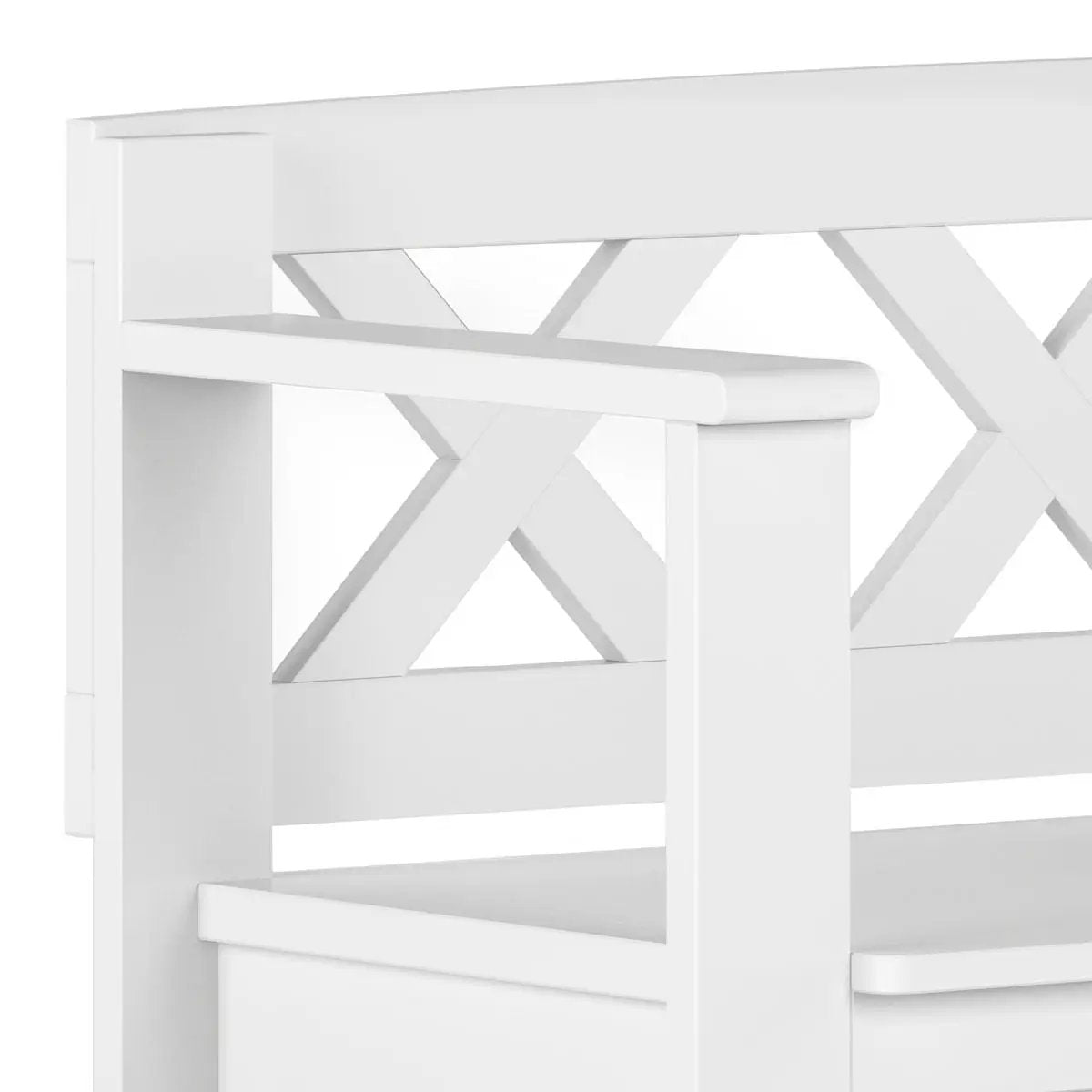 Amherst - Small Transitional Entryway Storage Bench by HouseOfZazla