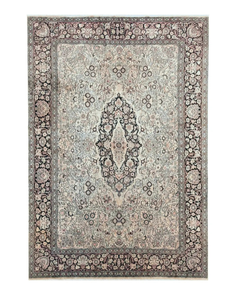 Silk Indian Kashmiri Rug 6x9 by Jewel Rugs