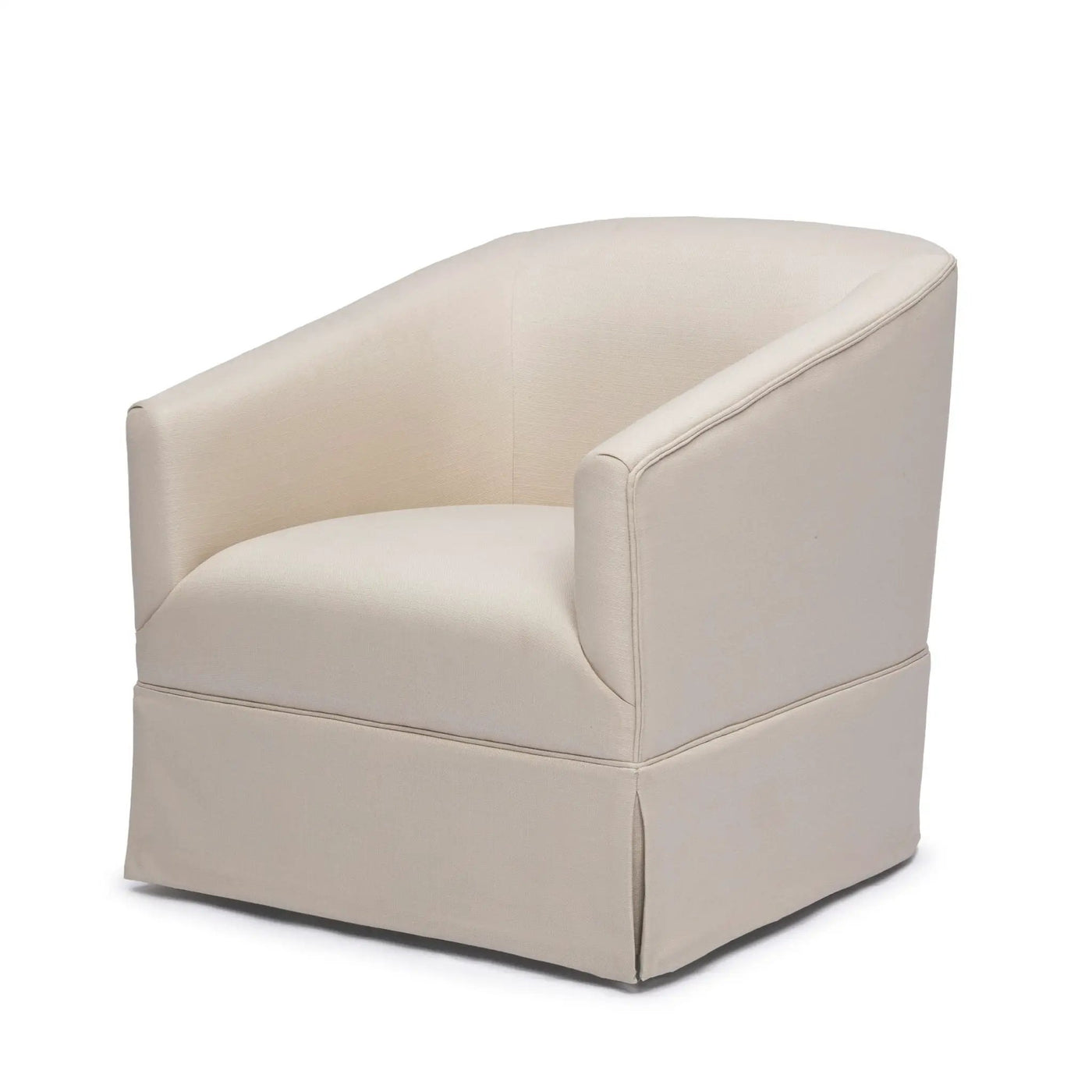 Earl - Skirted Swivel Chair by HouseOfZazla