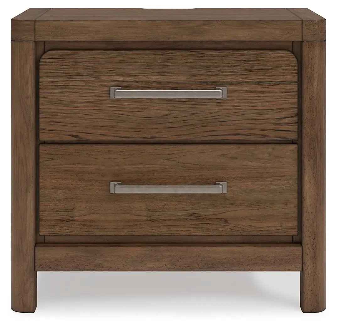 Cabalynn - Two Drawer Night Stand - Light Brown by Unique Piece Furniture